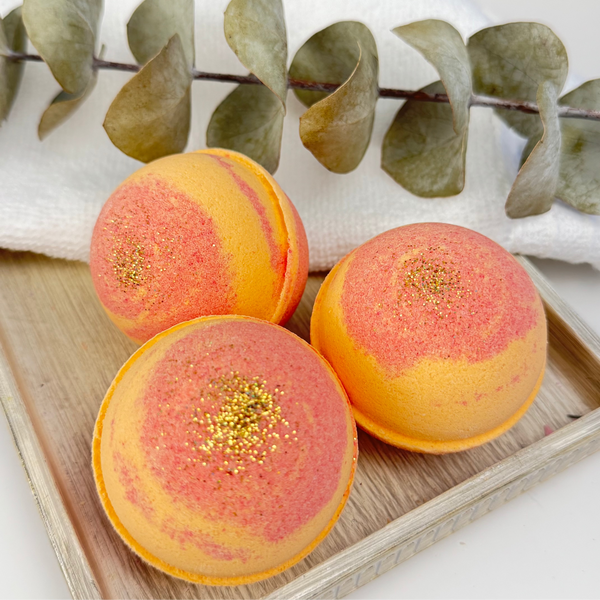 Bath Bomb - Peaches & Cream