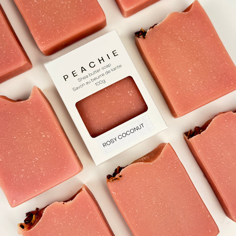 Rosy Coconut Soap Bar