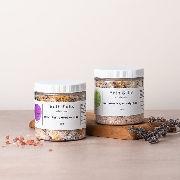 Herbal Bath Salts - Assorted Scents