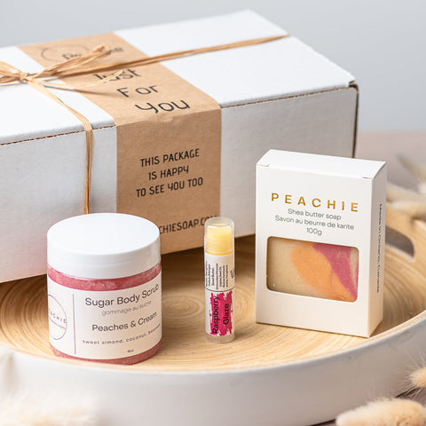 Peach Gift Set