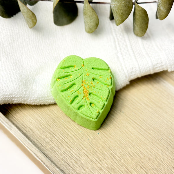 Monstera Leaf Bath Bomb